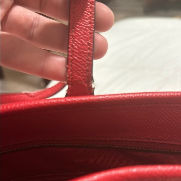 Coach Red Tote Bag - Picture 7 of 7